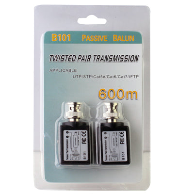 CCTV Twisted Pair Passive Video Transceiver, B101 CCTV Twisted Pair Passive Video Transceiver, B101